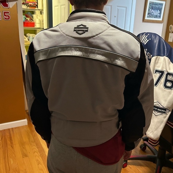 Harley-Davidson Women’s Motorcycle Jacket S Black / Silver Reflective - Picture 7 of 8